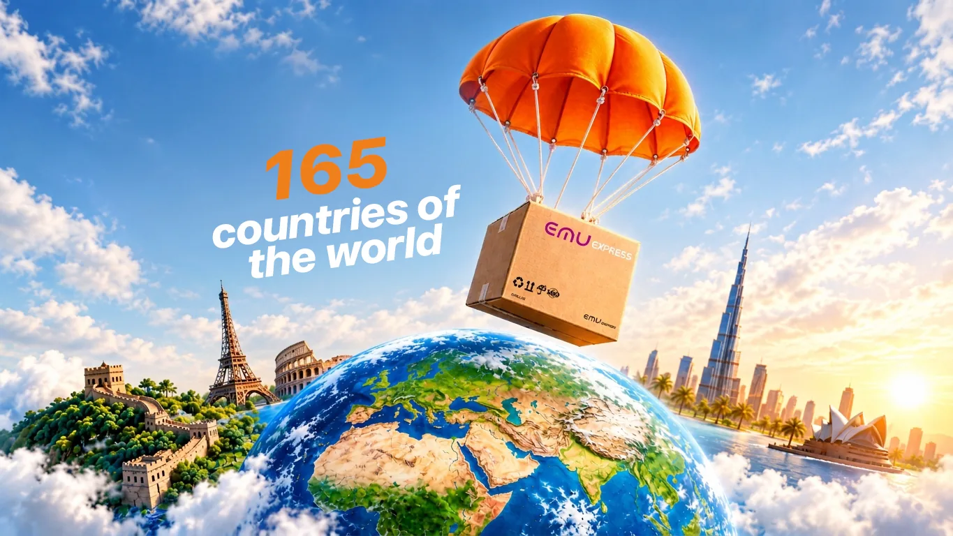 EMU Express international shipping price
